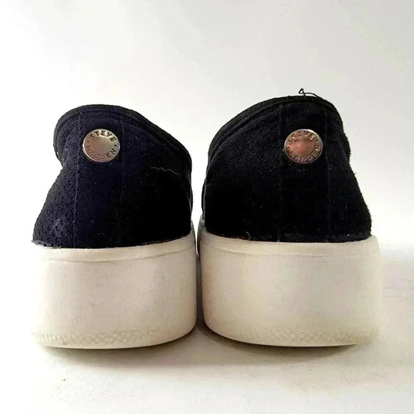 STEVE MADDEN Gracy Suede Chunky Platform Sneakers - 6.5 - Picture 6 of 9